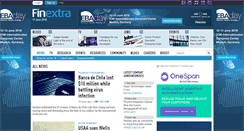 Desktop Screenshot of finextra.com